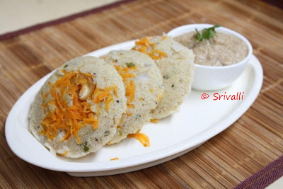 Instant Oats Rava Idli