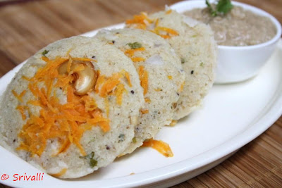 Oats Rava Idli