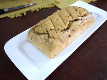 Banana Chocolate Chip Bread | Whole Wheat flour bread with Banana Chocolate Chips