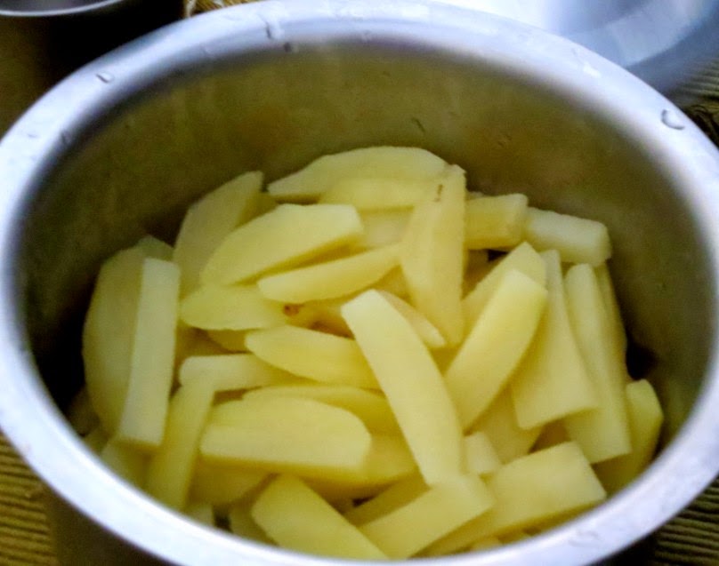 How to fry perfect chips at home