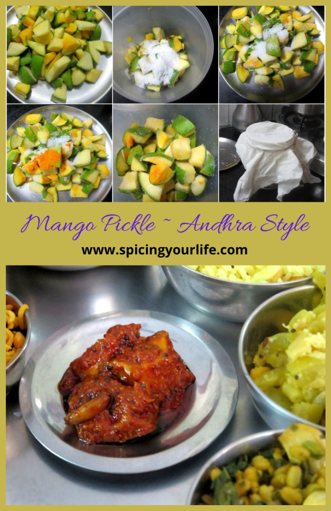 Mango Pickle Andhra Style
