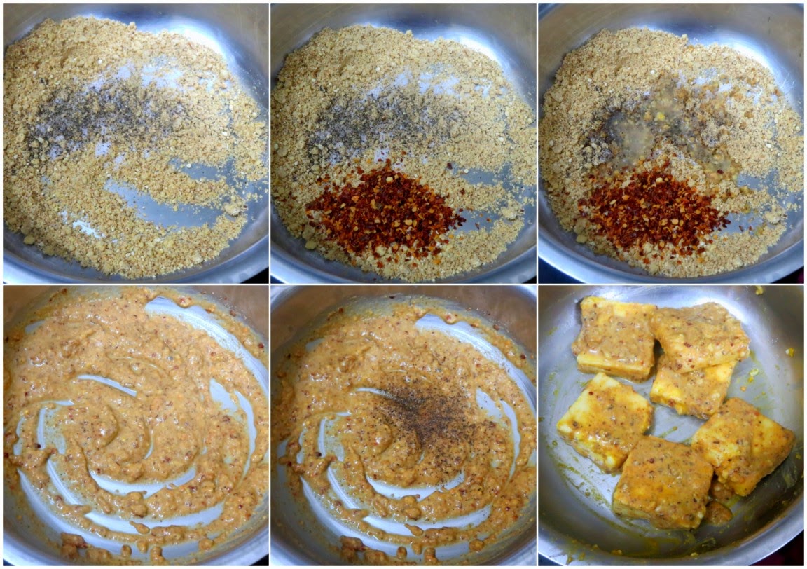 Paneer Skewers Making 2