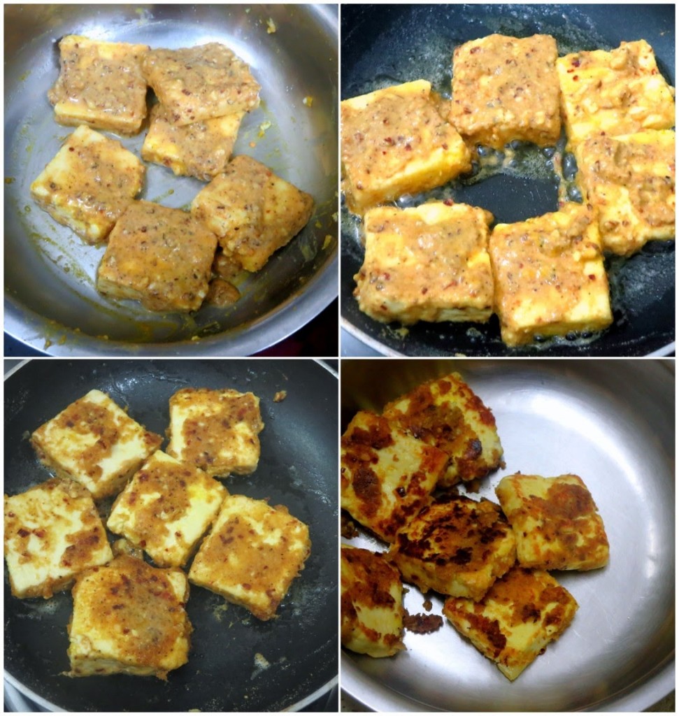 Pan Grilled Paneer Starters Paneer Skewers