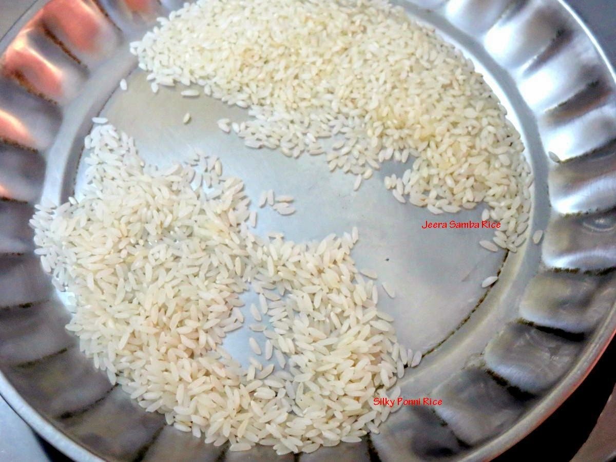 Jeera Samba Rice vs Silky Ponni Rice