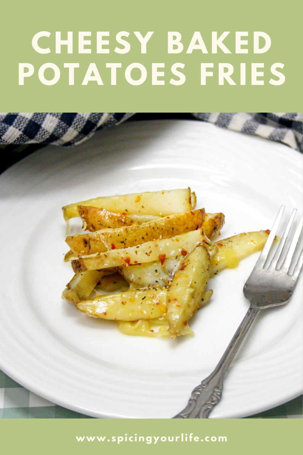 Cheesy Baked Potatoes Fries
