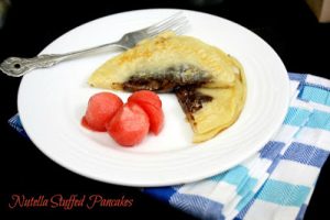Stuffed Nutella Pancake