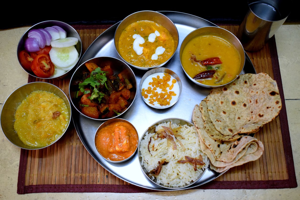 Punjabi Thali Menu