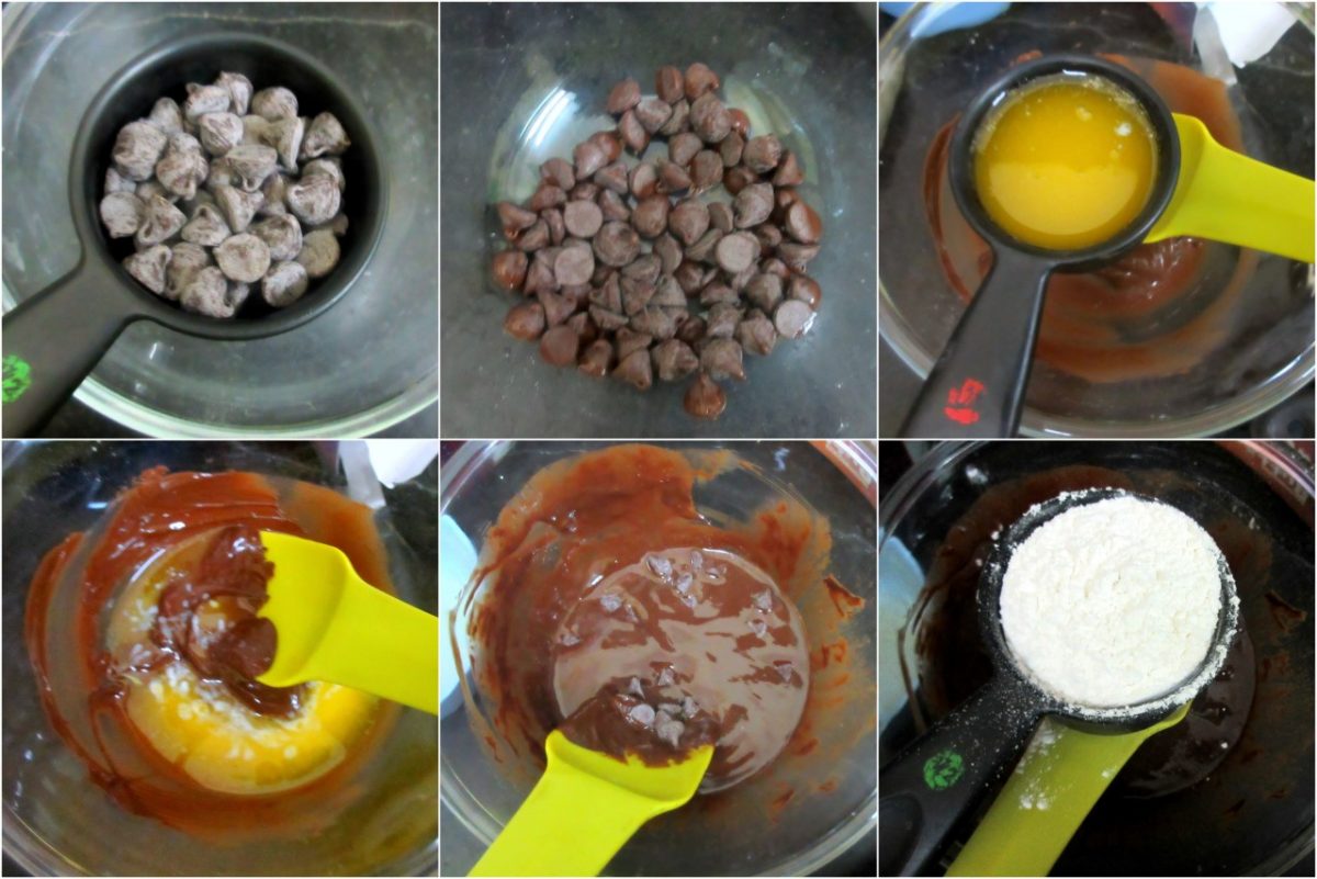 How to bake Eggless Brownies 1