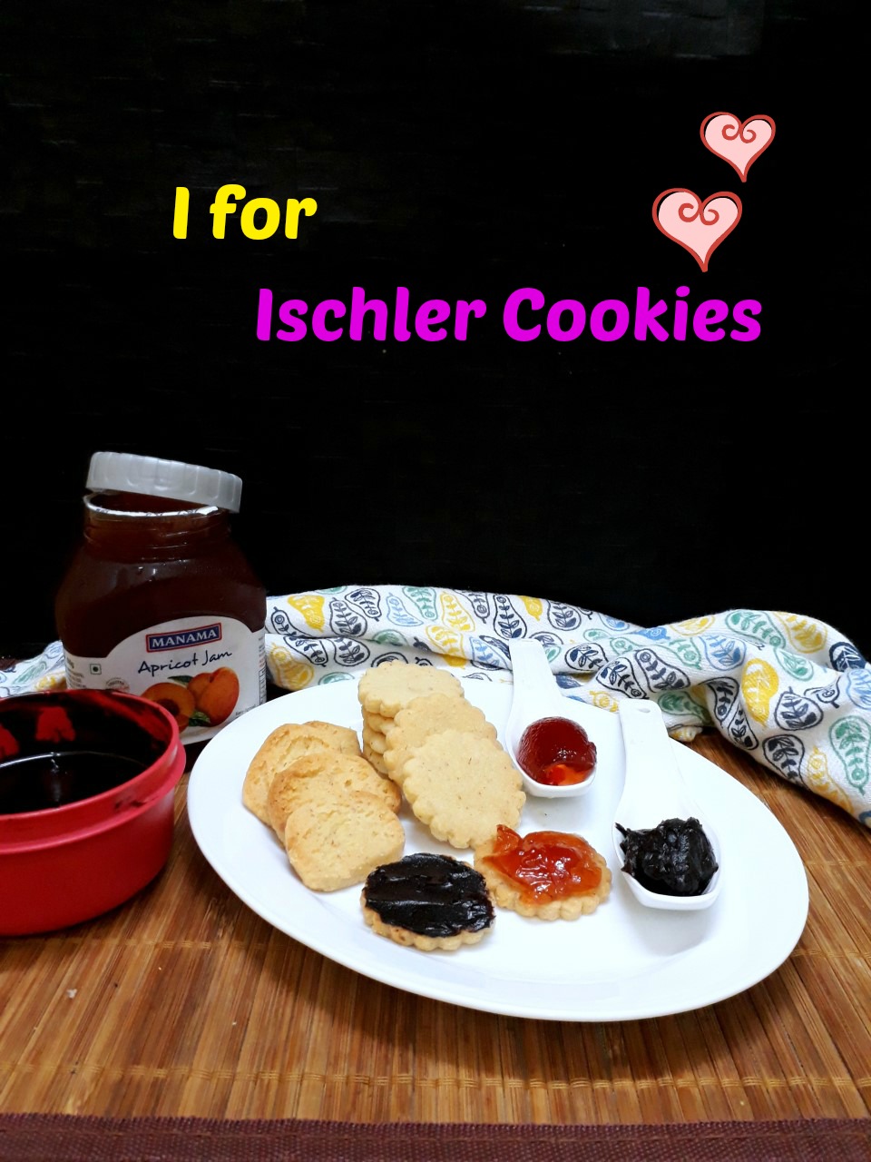 I for Ischler Cookies