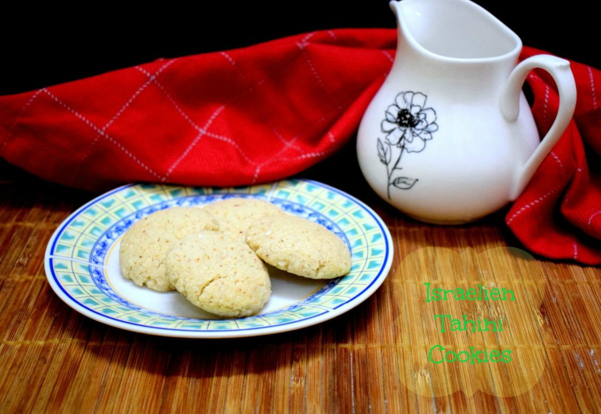 Tahini and Almond Cookies from Israeli
