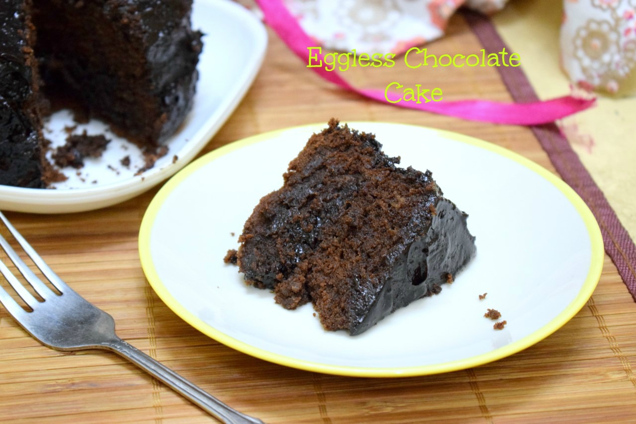 Eggless Chocolate Cake Eggless Chocolate Cake