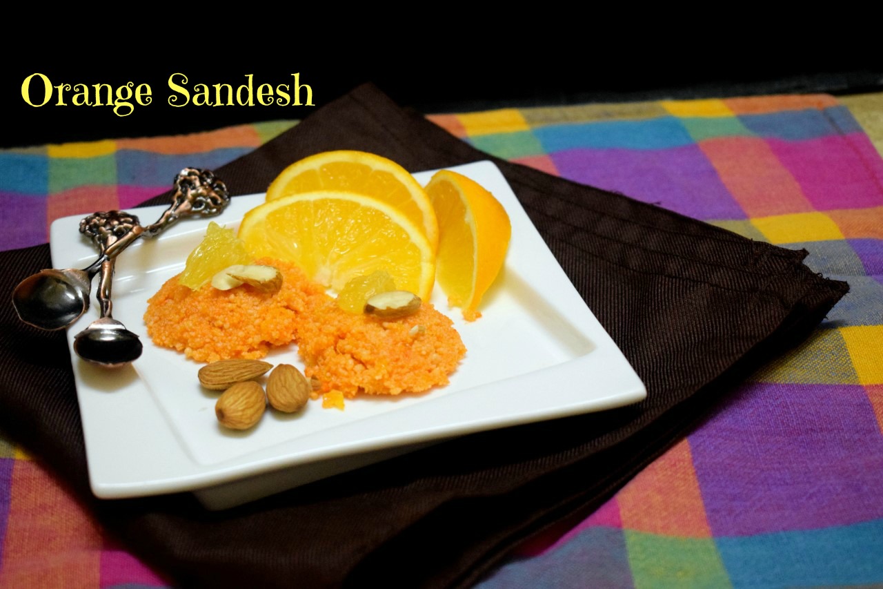 Orange Sandesh