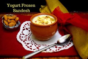Yogurt Frozen Sandesh