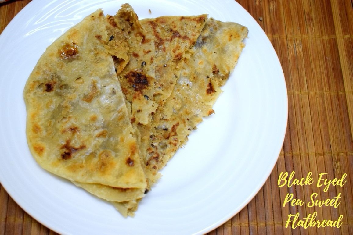 Black Eyed Pea Sweet Flatbread