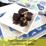Dark Chocolate Truffle with Dulce de leche