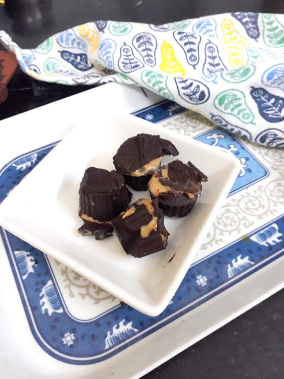 Dulce de leche stuffed Dark Chocolate Truffle Dulce de leche stuffed Dark Chocolate Truffle