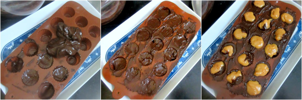 How to make Dark Chocolate Truffle with Dulce de leche 2 How to make Dark Chocolate Truffle with Dulce de leche 2