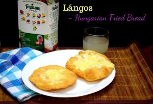 Lángos from Hungary