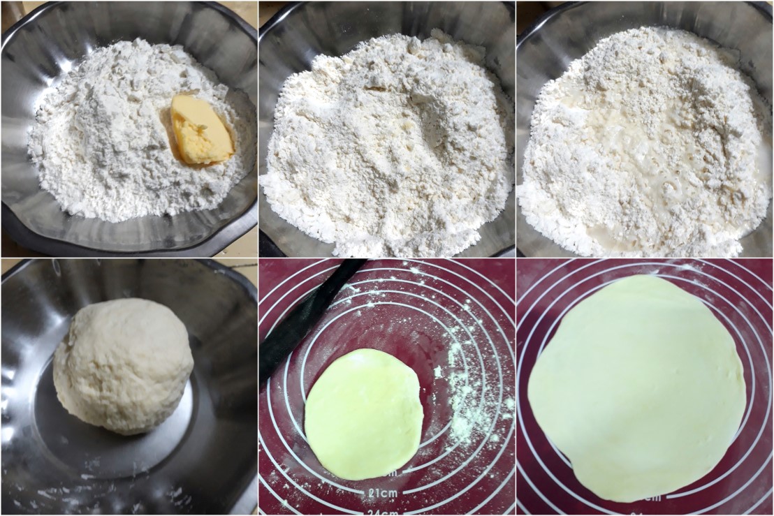 How to make Qeema Naan 1
