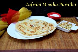 Zafrani Meetha Paratha