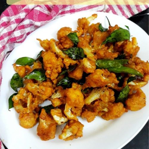 Cauliflower Chilli Pakoda