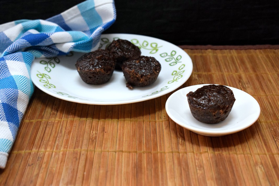 Low Cal Eggless Chocolate Mini Muffins