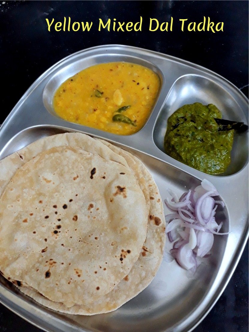 Char Dal Tadka | How to make Yellow Dal Tadka