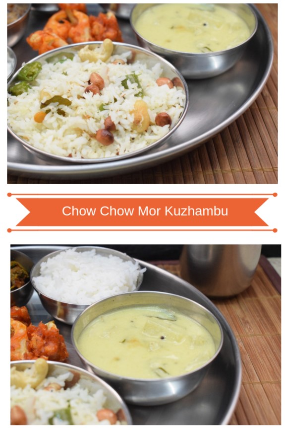 How to make Chow Chow Mor Kuzhambu