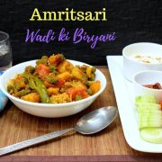 Amritsari Wadi ki Biryani