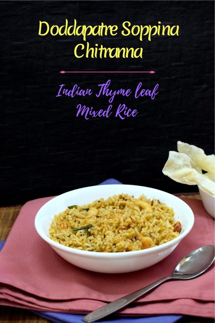 How to make Doddapatre Soppina Chitranna