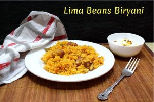 Lima Beans Biryani