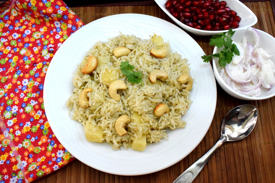 Maharastrian Varhadi Aloo Bhat