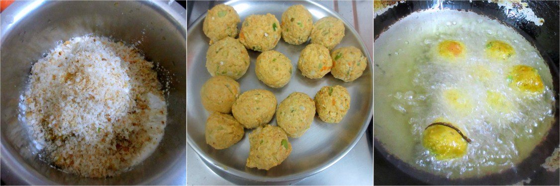 Making Vegetable Kofta 2