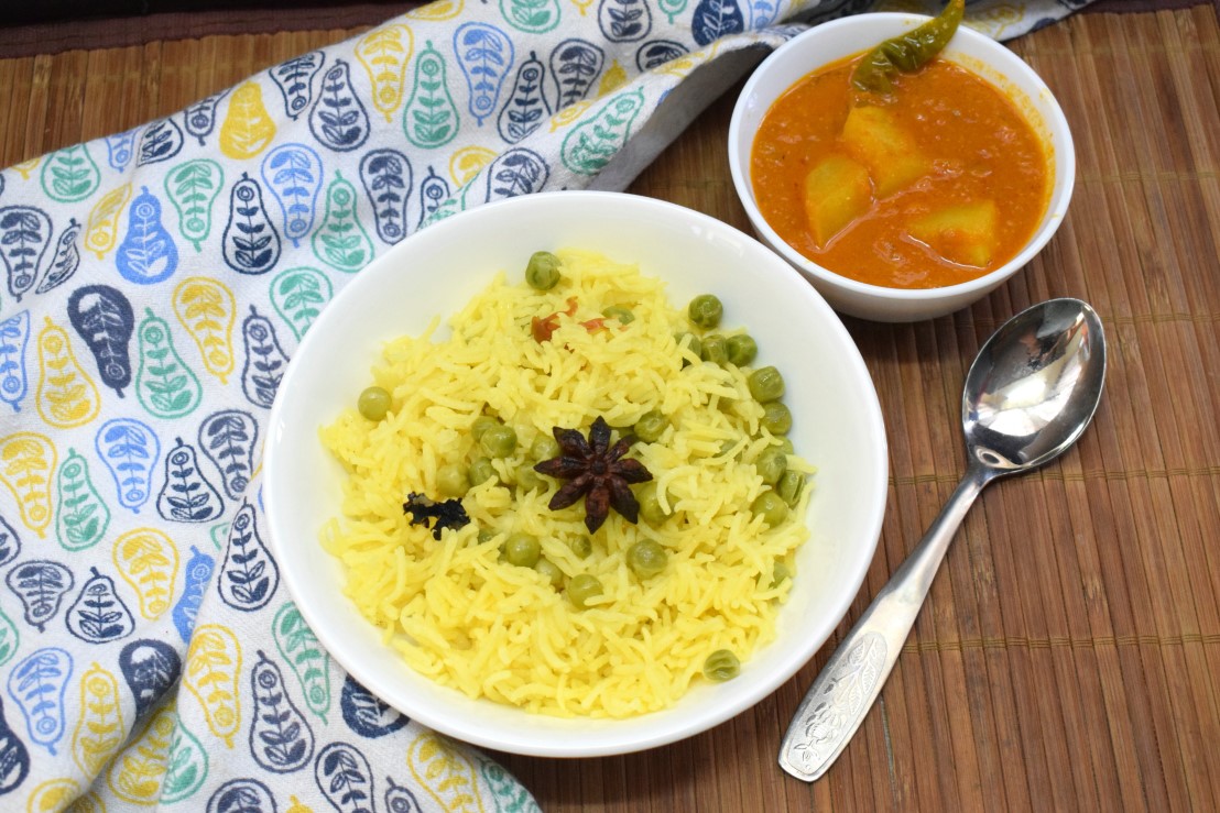 Sweet Saffron Polau