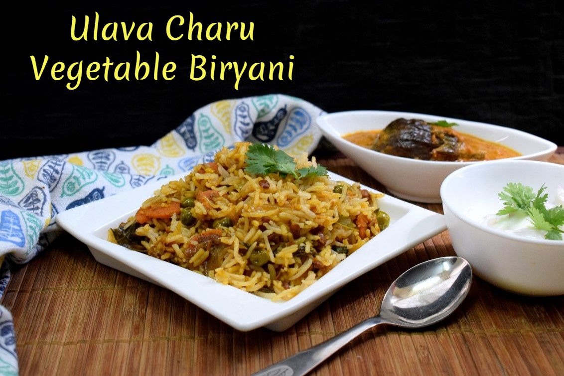 Ulava Charu Vegetable Biryani