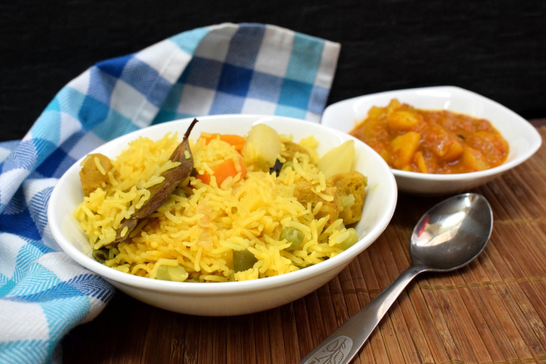 Vegatarian Yakhni Pulao Vegatarian Yakhni Pulao