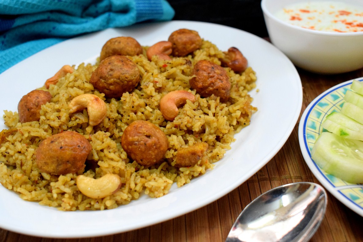 Vegetarian Goli Bhaat