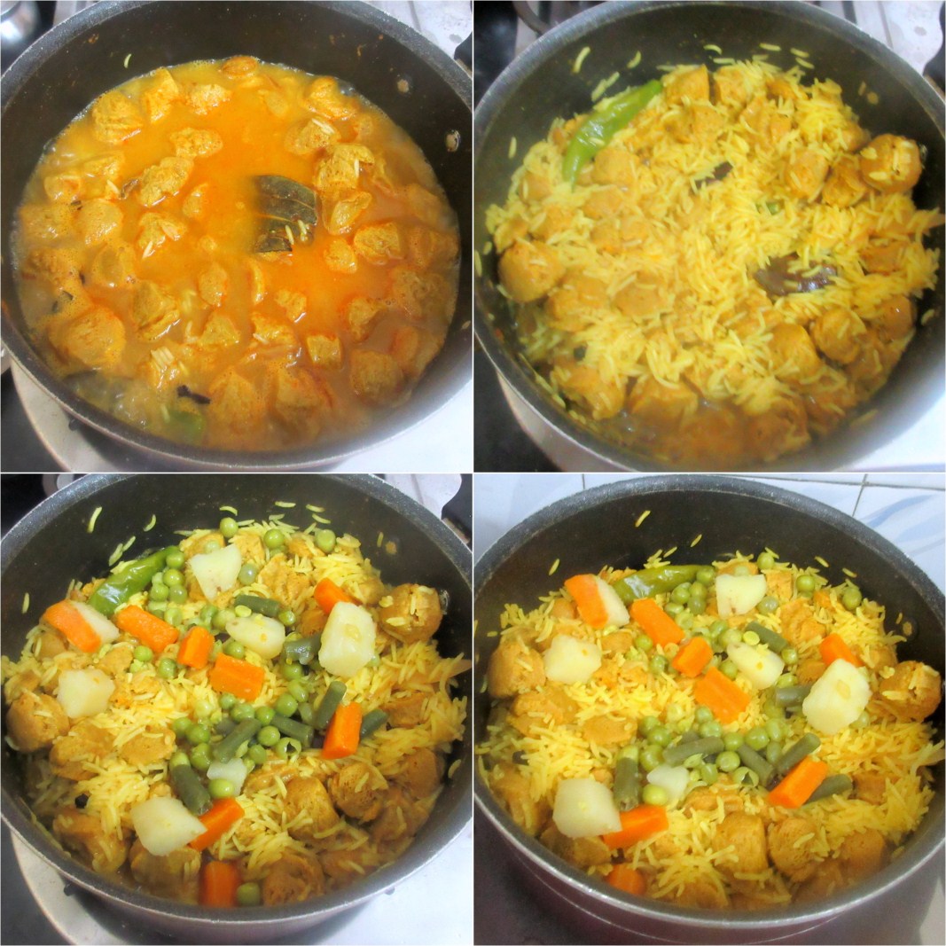 Yakhni Vegetable Soya Pulao 3 Yakhni Vegetable Soya Pulao 3