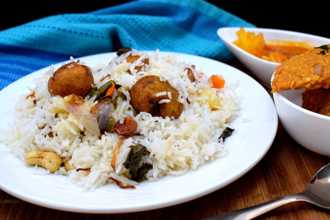 Zafrani Kofta Pulao