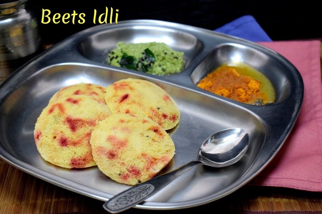 Beets Idli