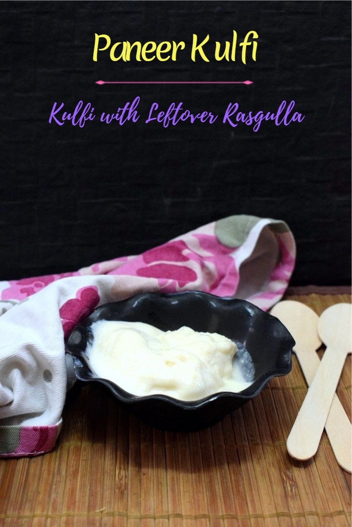 How to make Paneer Kulfi