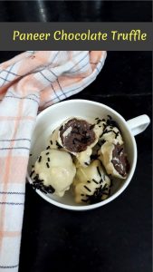 Paneer Chocolate Truffle