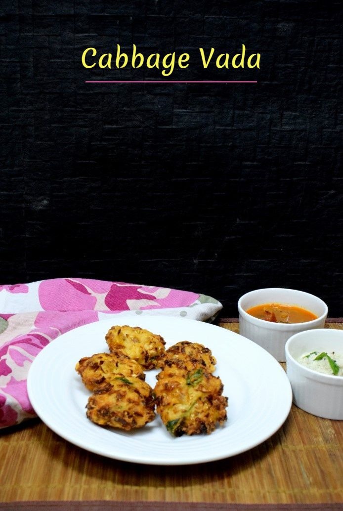 How to make Cabbage Vada