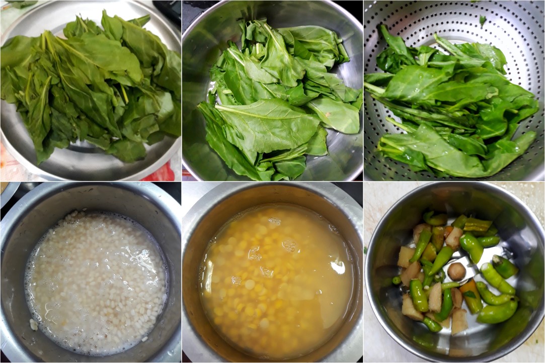 How to make Palak Vada 1