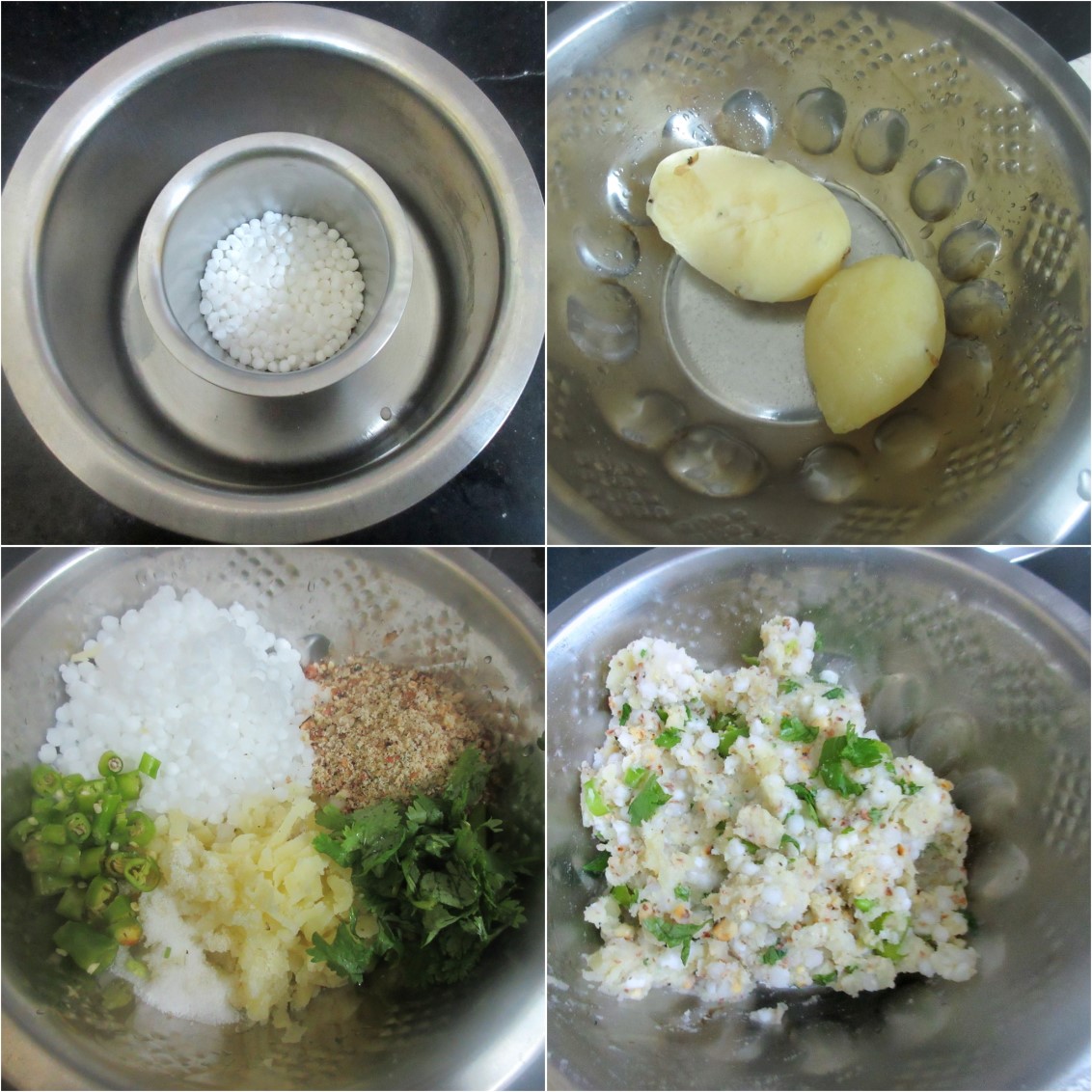 How to make Sabudana Vada 1