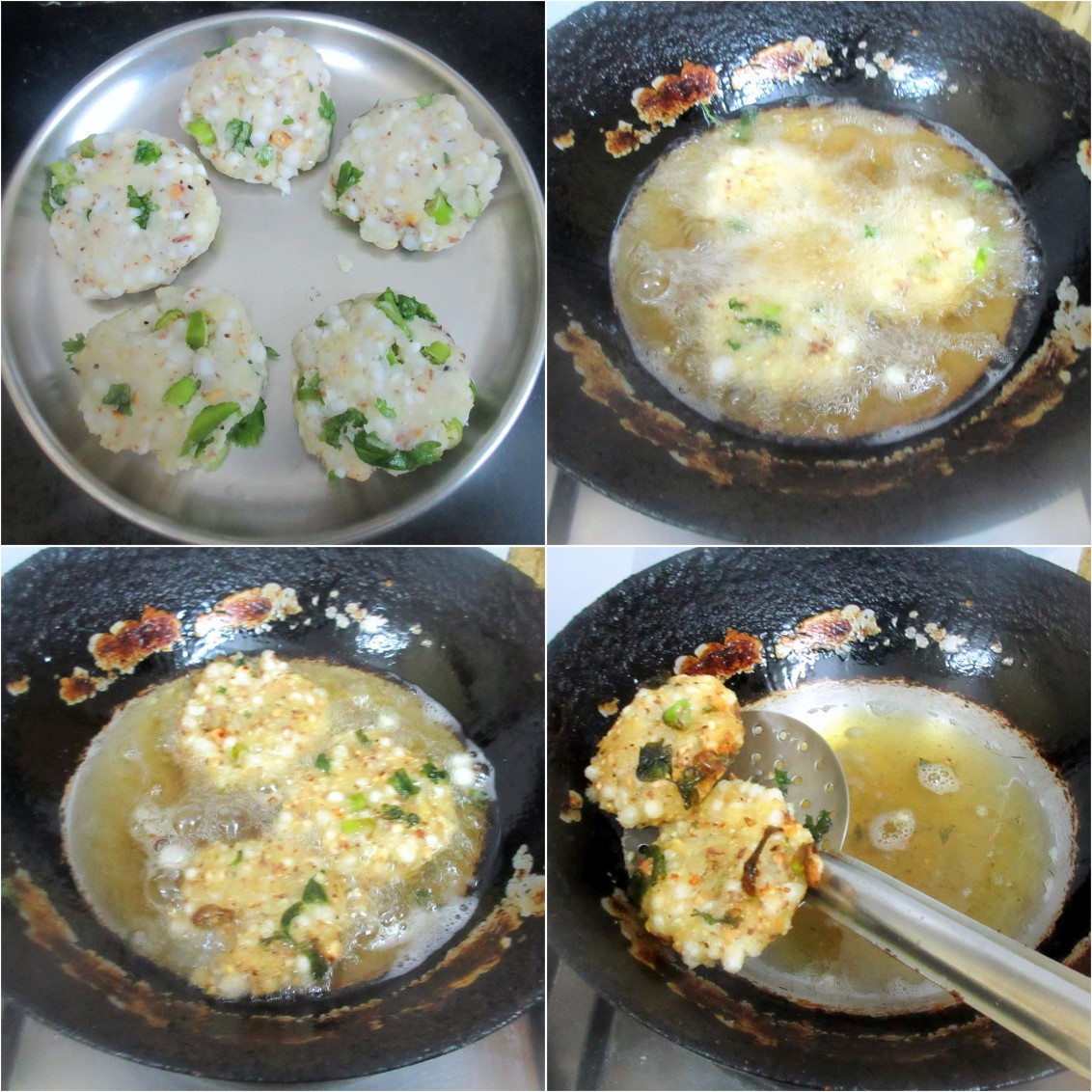 How to make Sabudana Vada 2