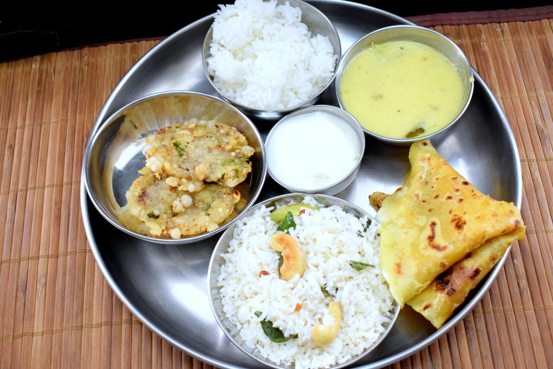 Simple Indian Thali