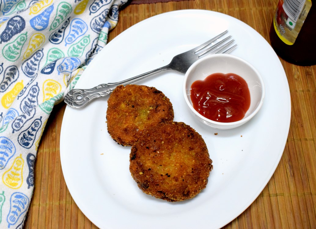 Moong Potato Cutlet