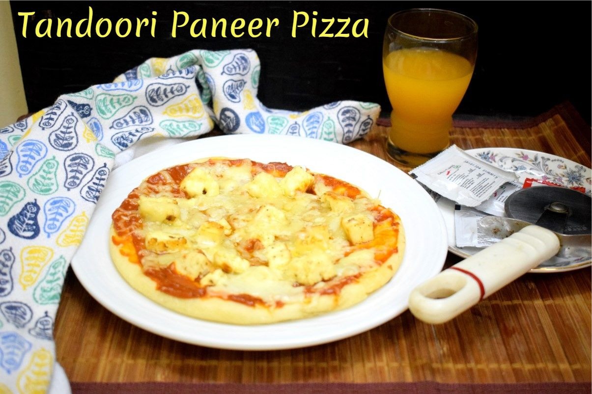 Tandoori Paneer Pizza