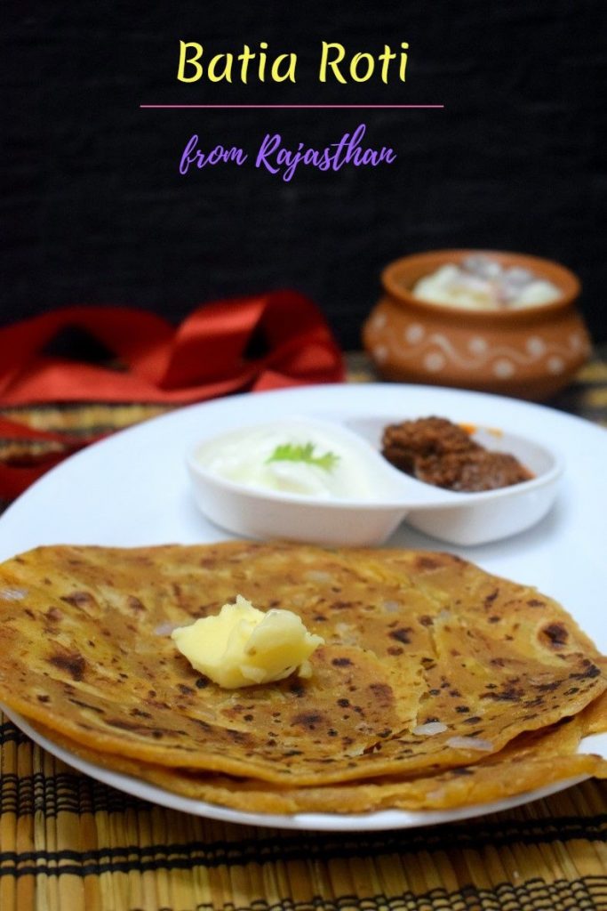 Batia Roti ~ A to Z Indian Breakfast Dishes